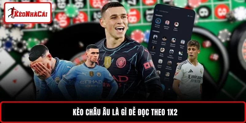 Kèo châu Âu là gì dễ đọc theo 1X2