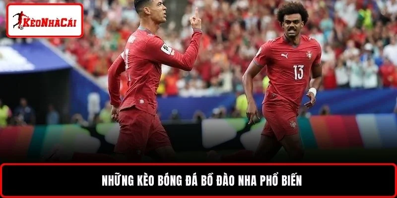 Những kèo bóng đá Bồ Đào Nha phổ biến
