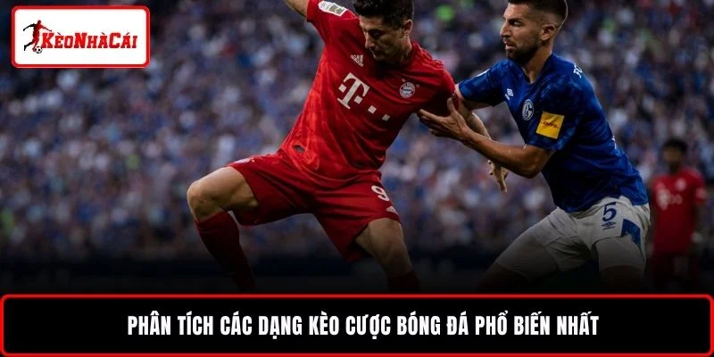 Phân tích các dạng kèo cược bóng đá phổ biến nhất
